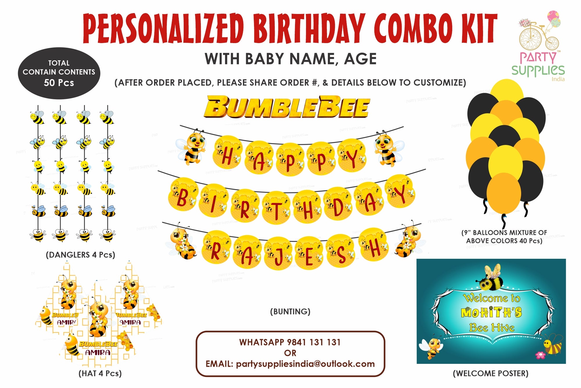 Bumble Bee Theme Heritage Kit