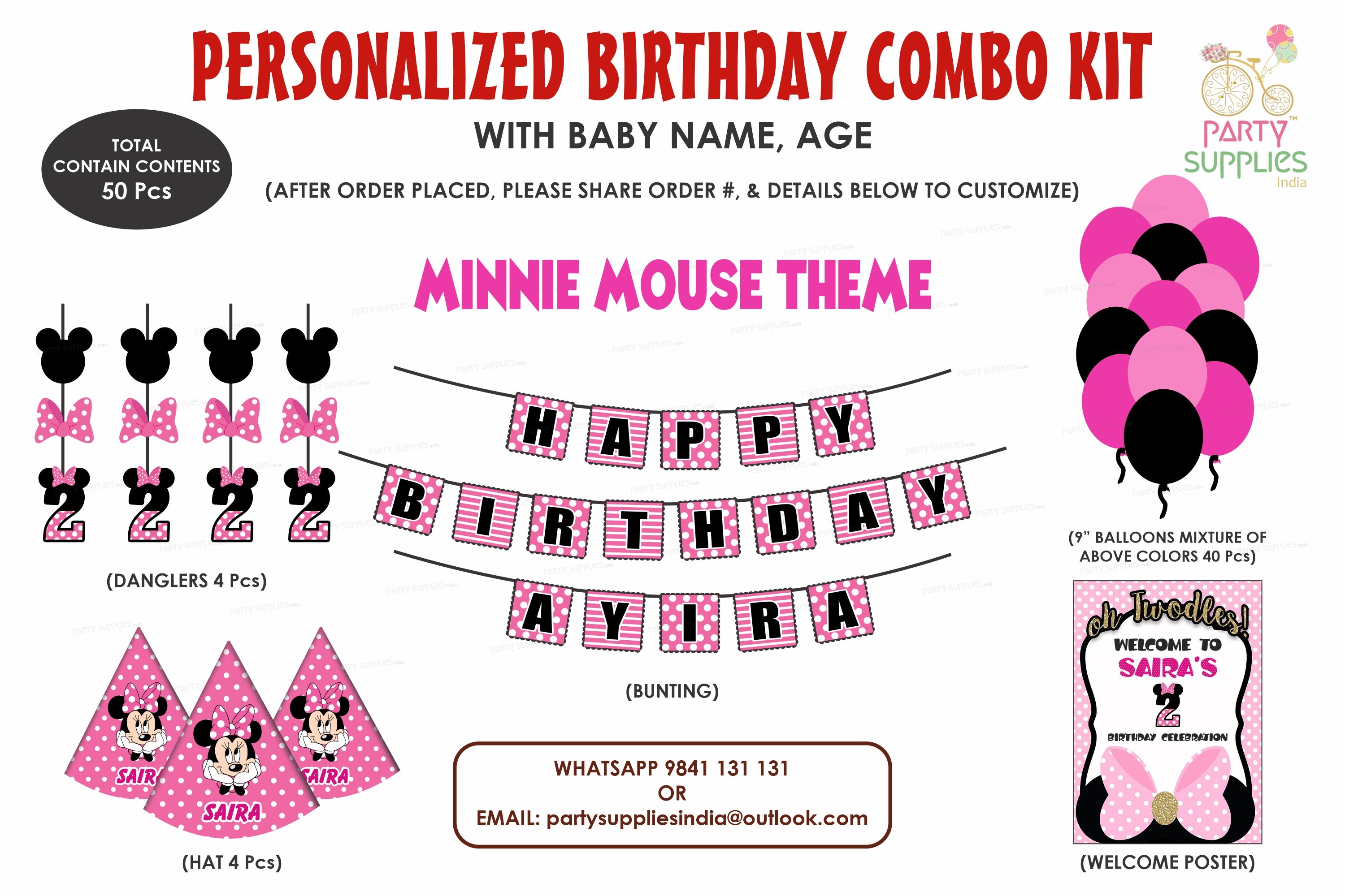 Minnie Mouse Theme Heritage Kit
