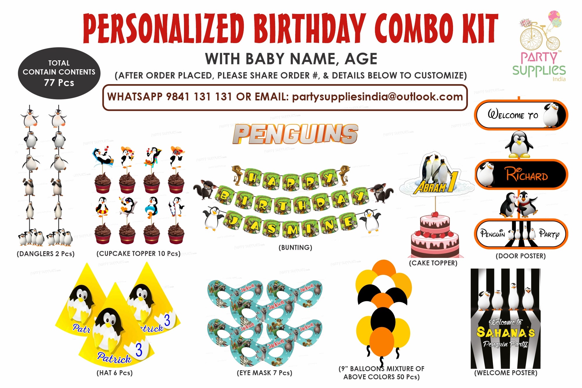 Penguin Theme Preferred Combo Kit