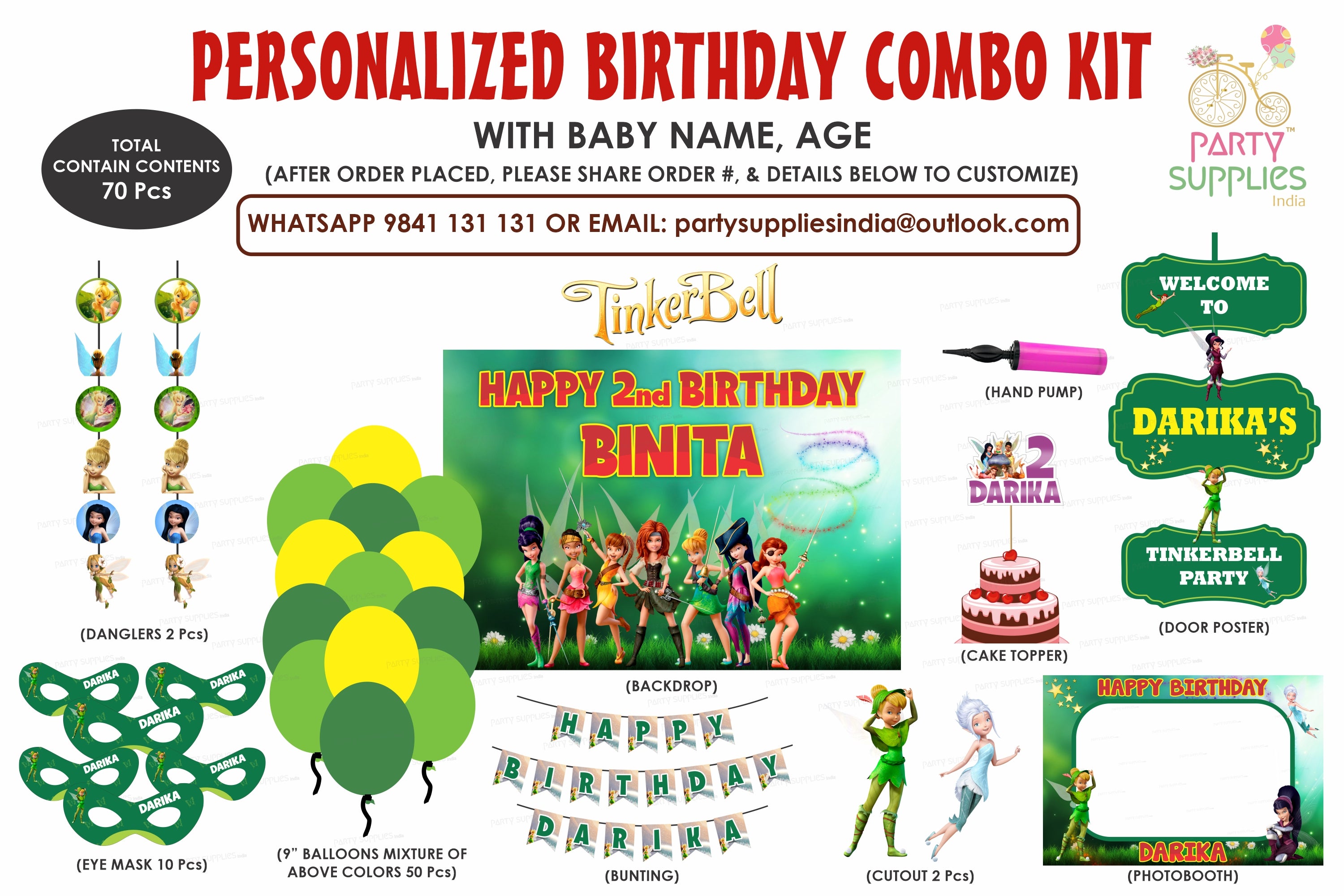 Tinker Bell Theme Exclusive Kit