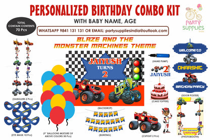 PSI Blaze and the Monster Machines Theme Exclusive Kit