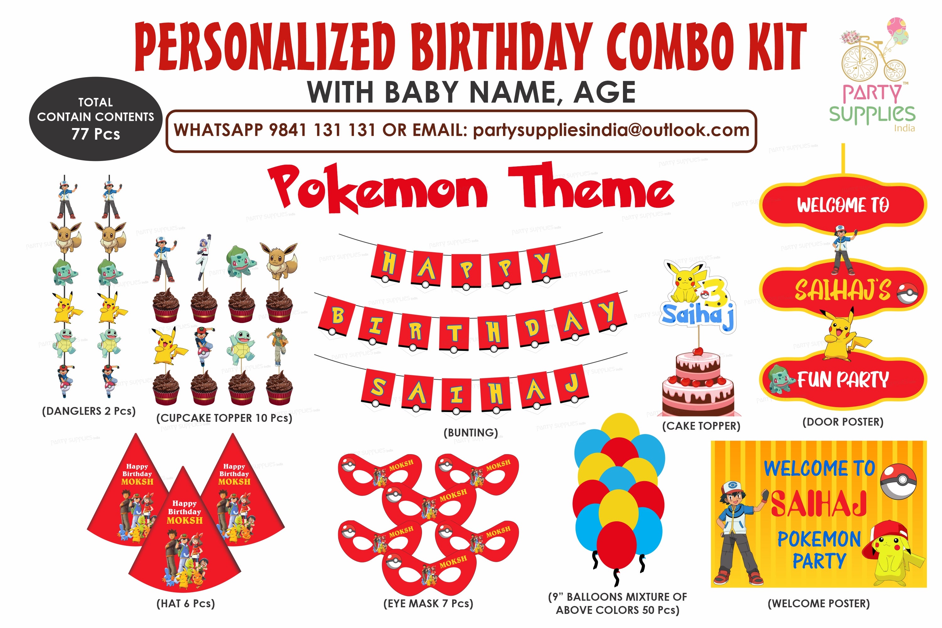 Pokemon Theme Preferred Combo Kit