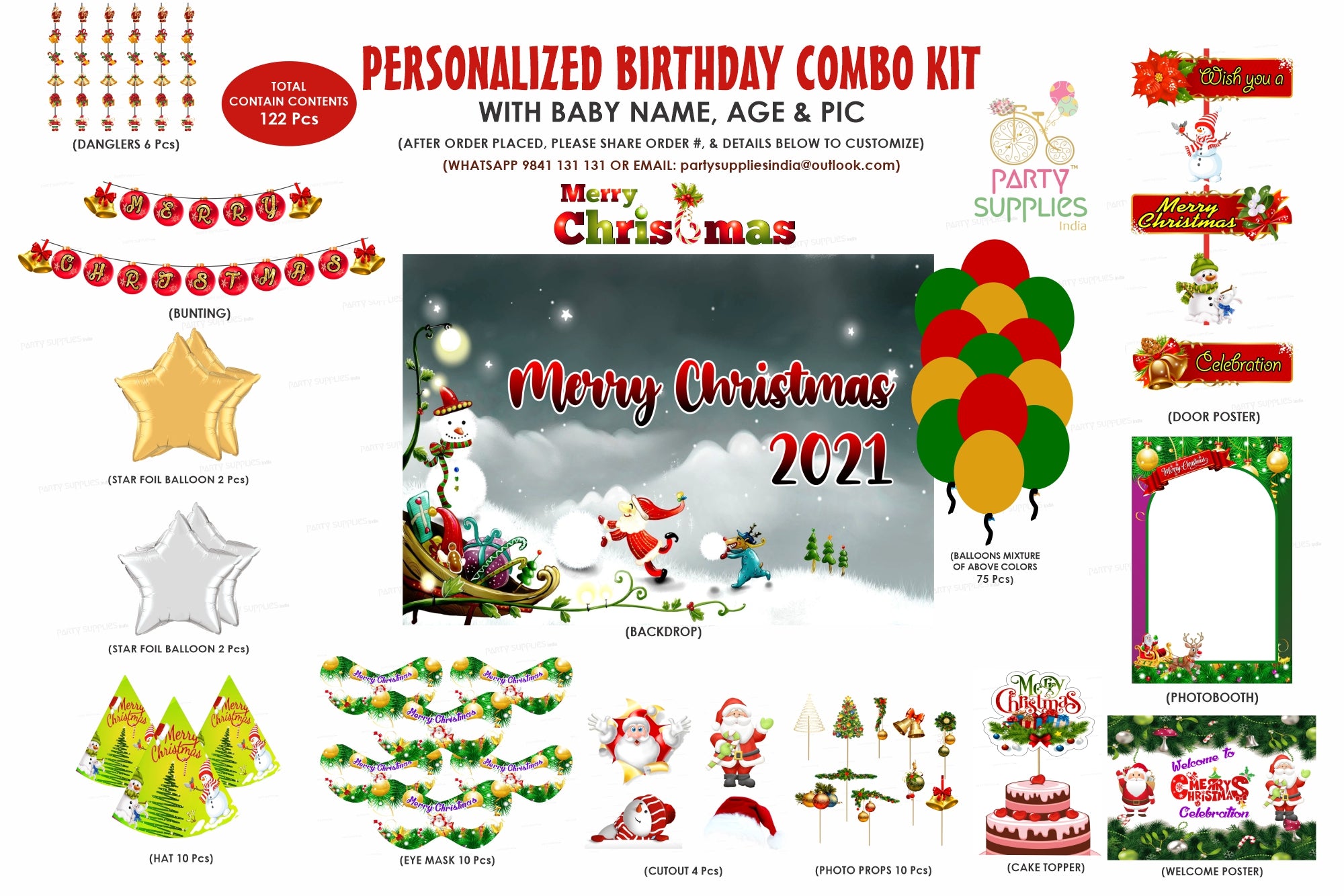 PSI Christmas Theme Classic Combo Kit