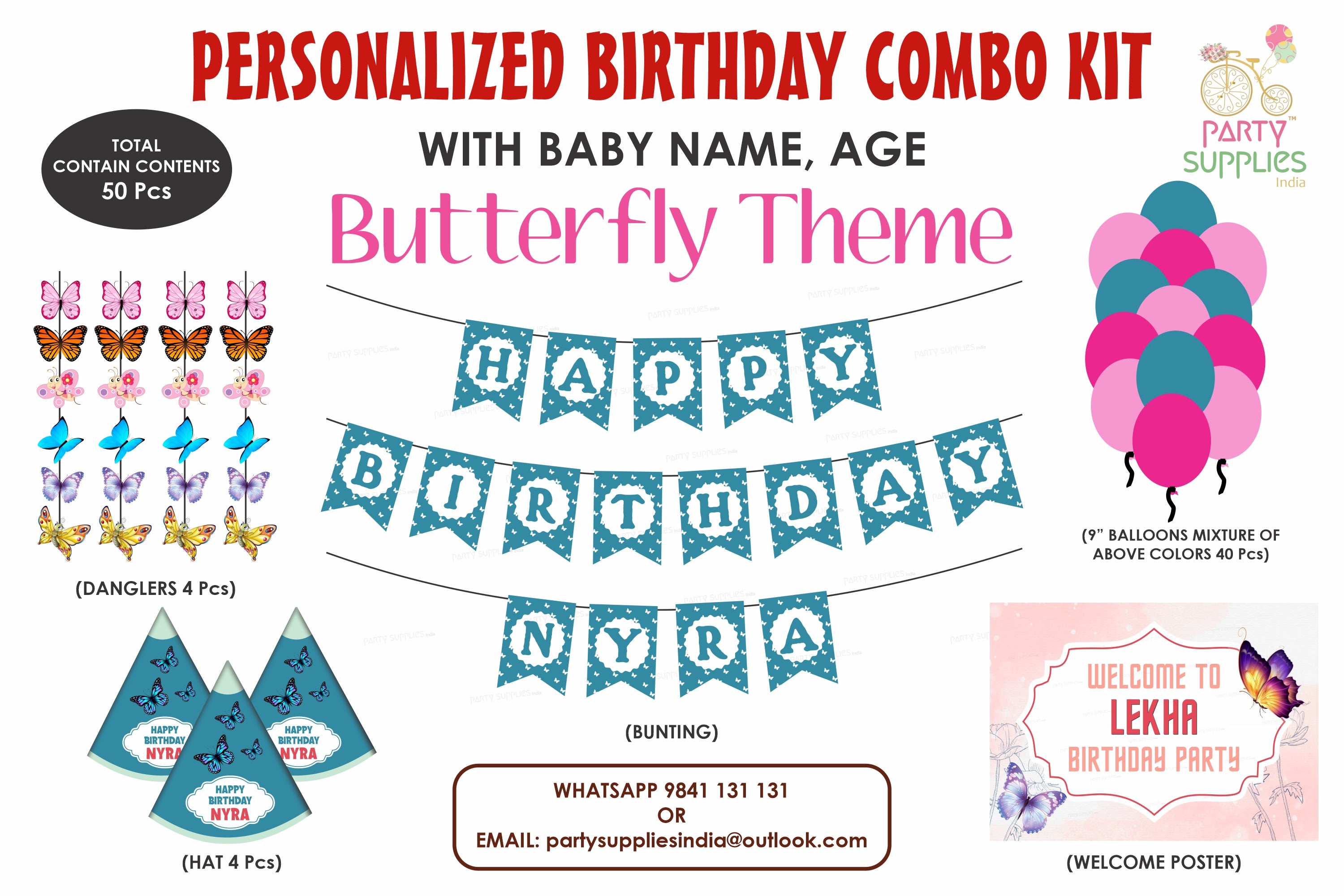 Butterfly Theme Heritage Kit