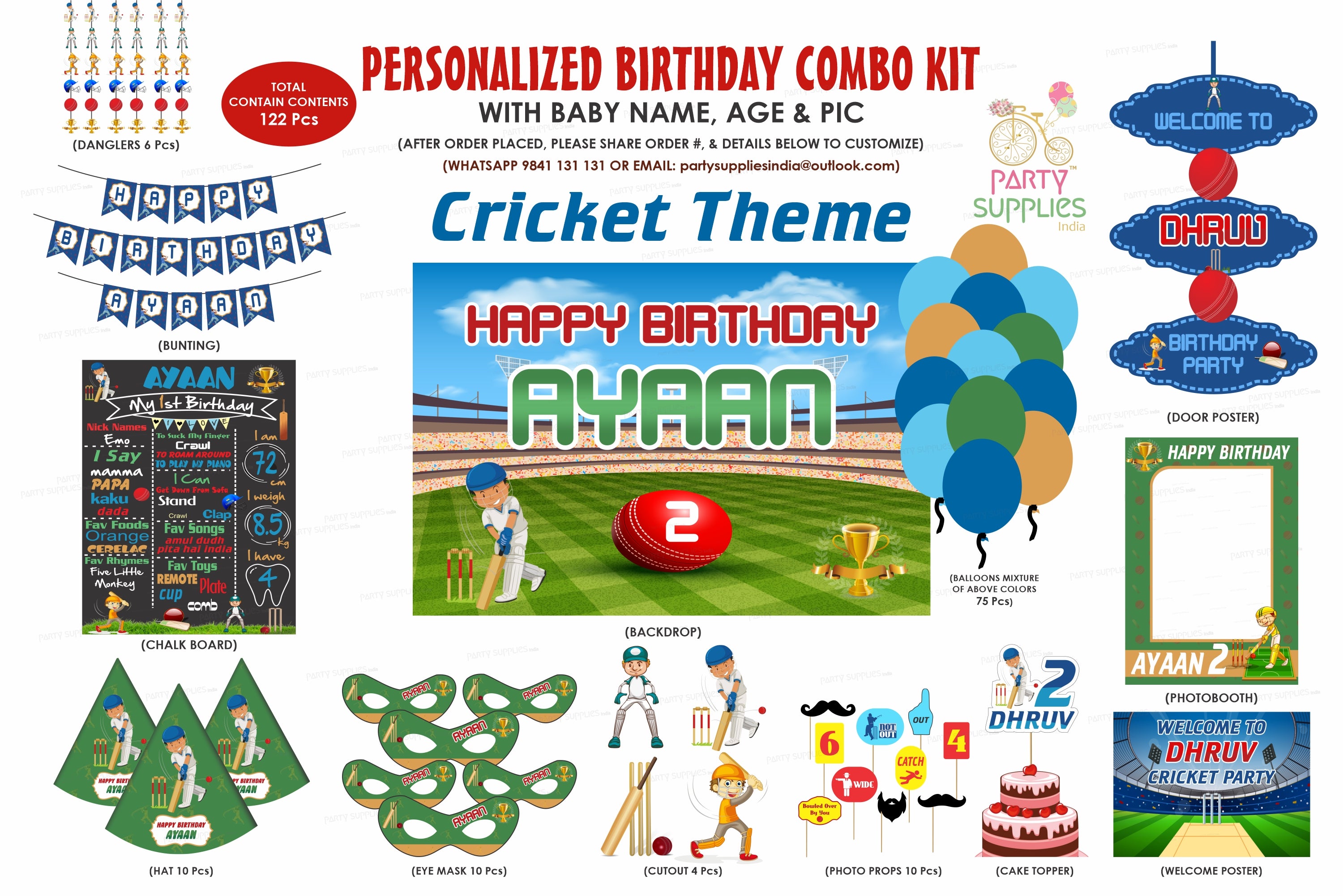 Cricket Theme Classic Kit