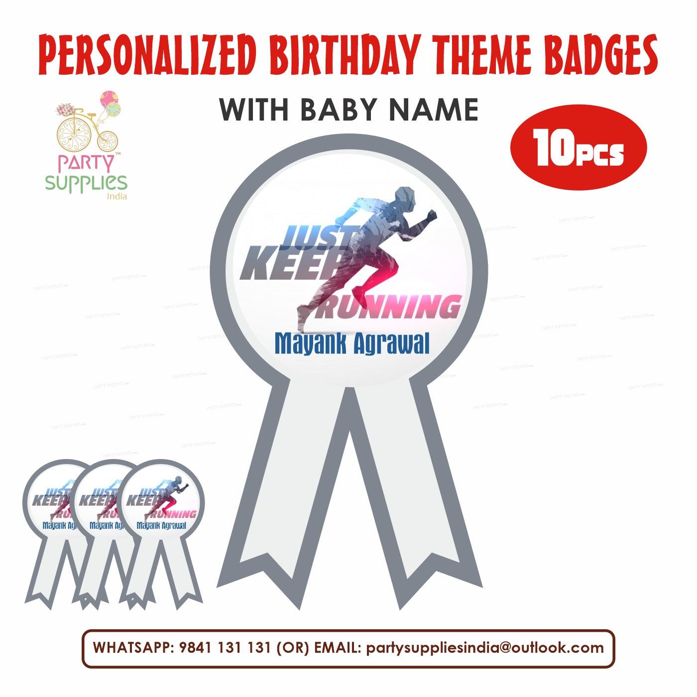 Marathon Theme BADGES