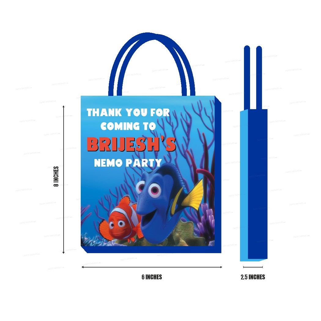 Nemo and Dory Theme Return Gift Bag