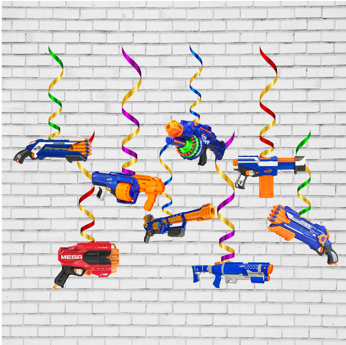 Nerf Theme Swirls