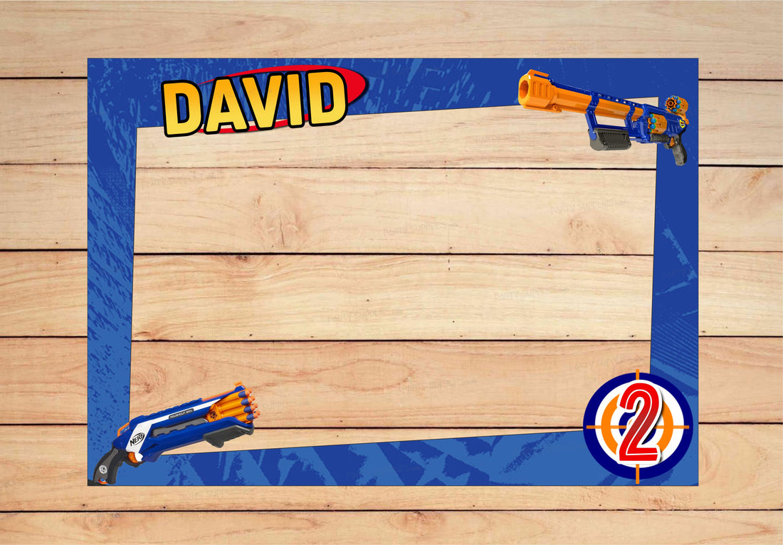 Nerf Theme PhotoBooth