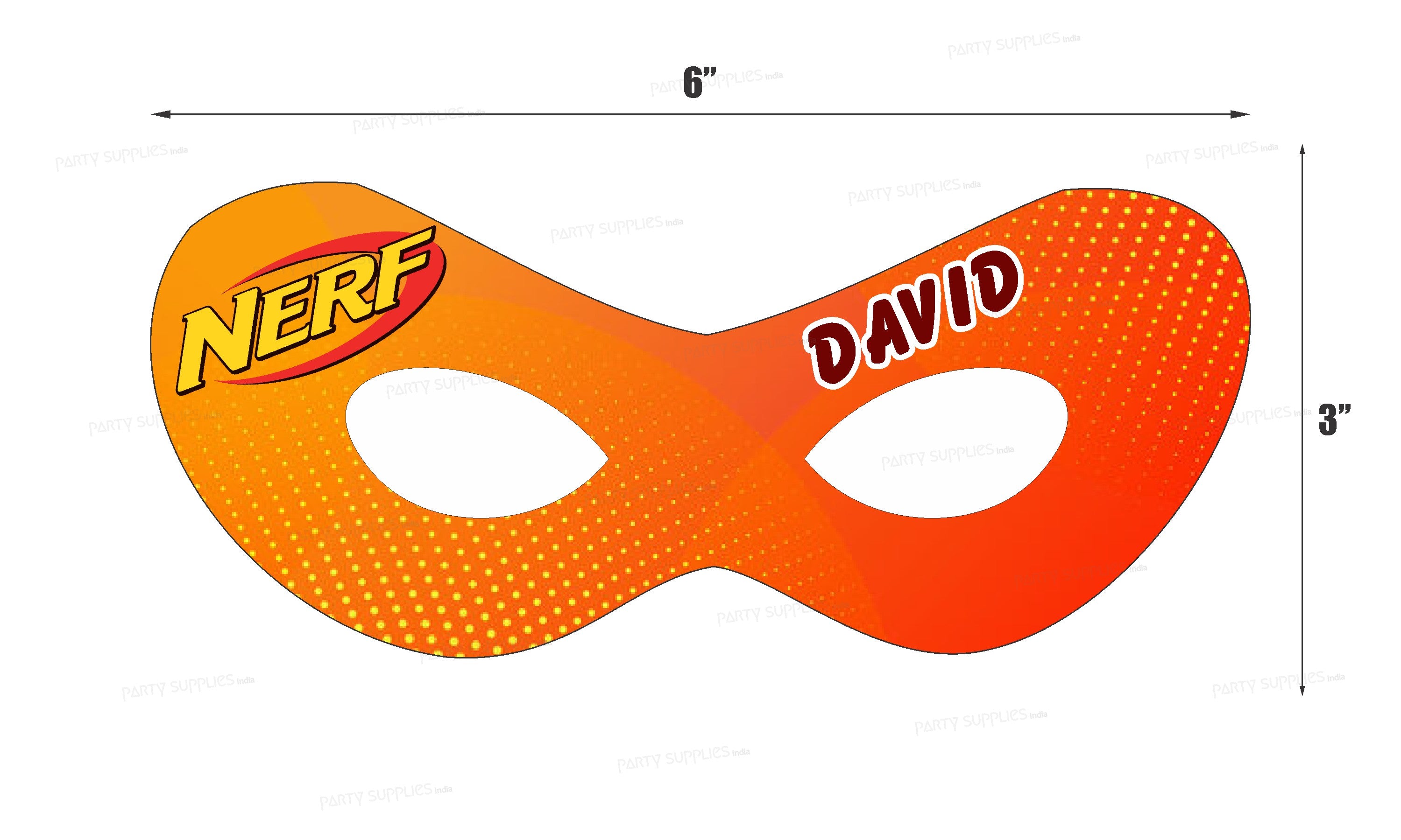 Nerf Theme Eye Mask
