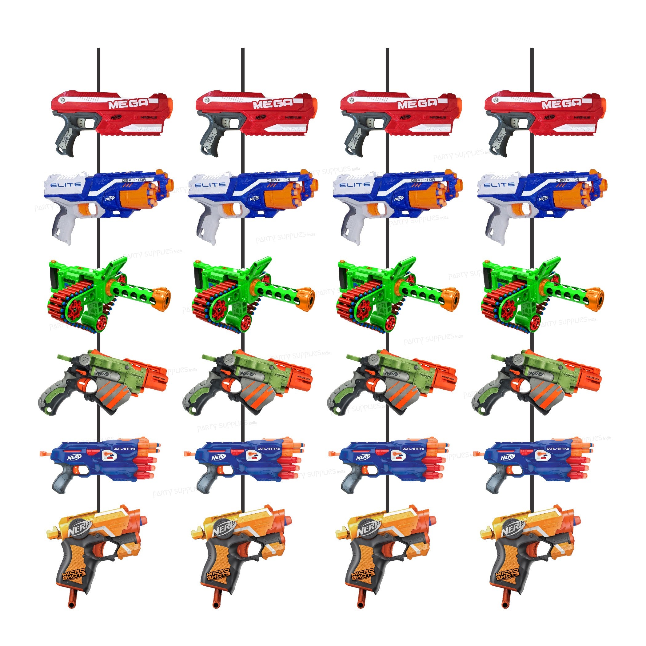 Nerf Theme Customized Dangler