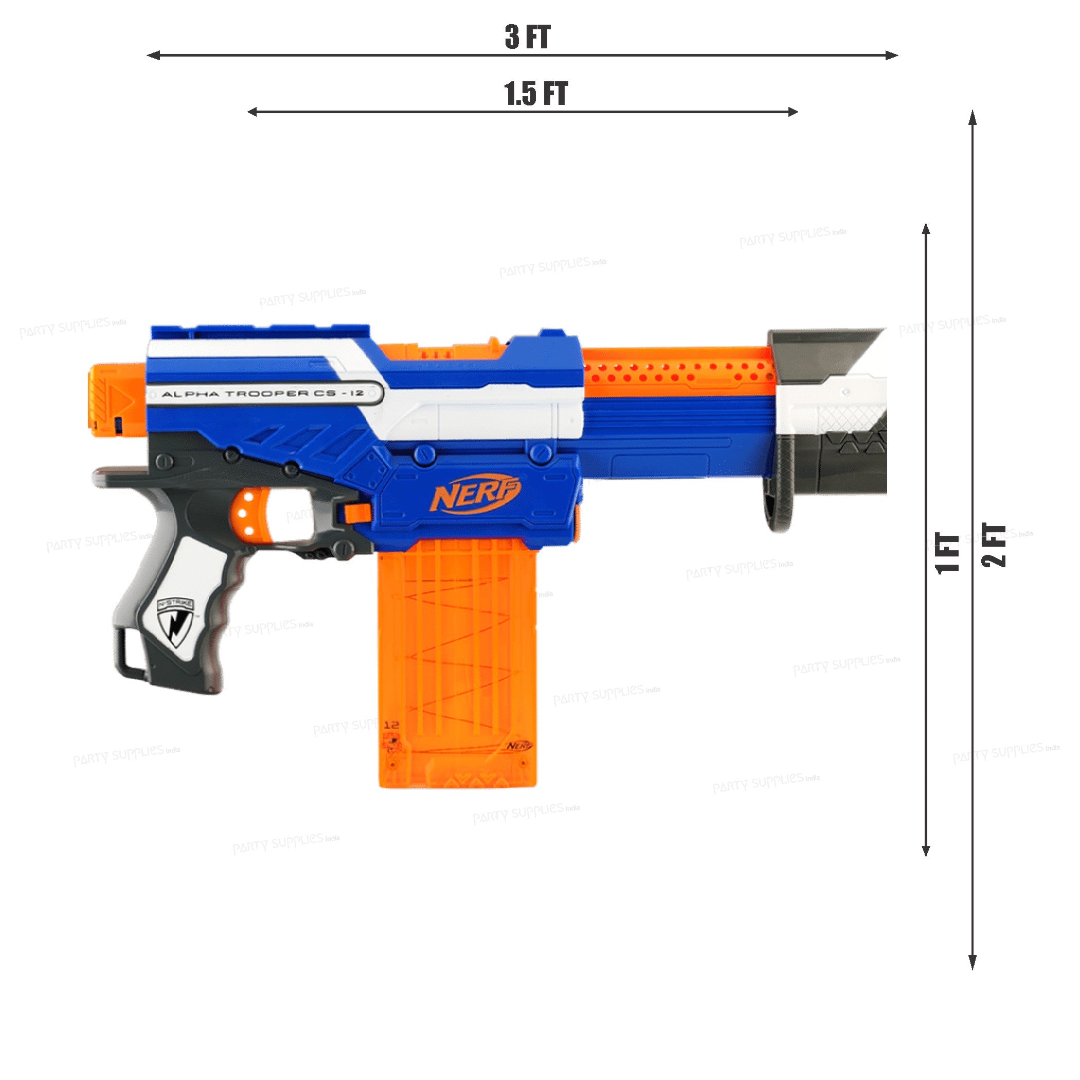 Nerf Theme Cutout NRF-07