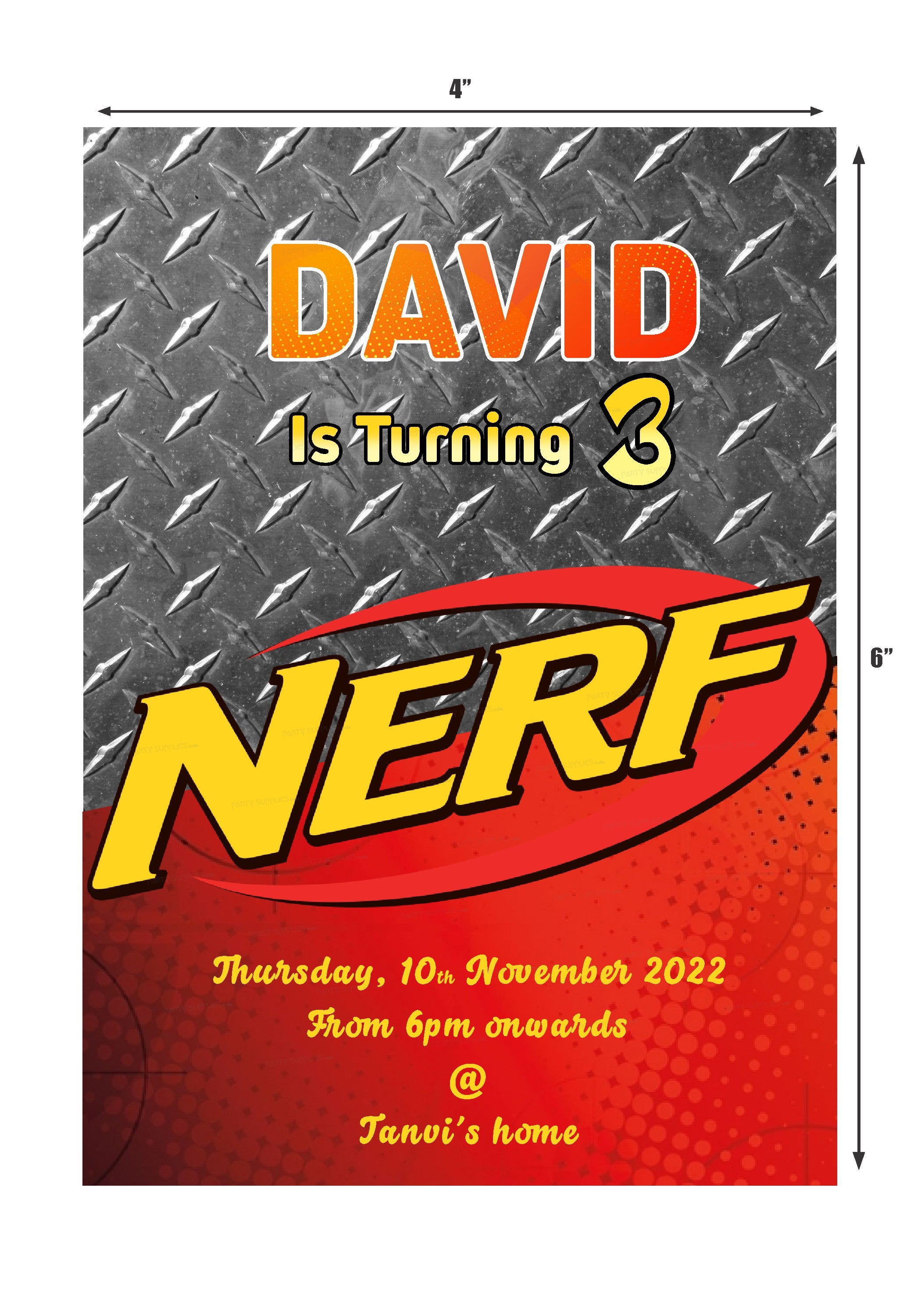 Nerf Themes Invite