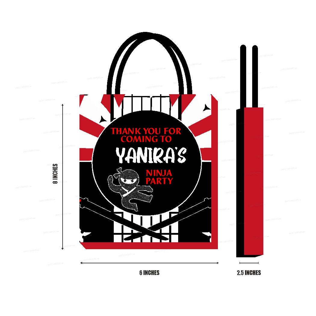 Ninja Theme Return Gift Bag