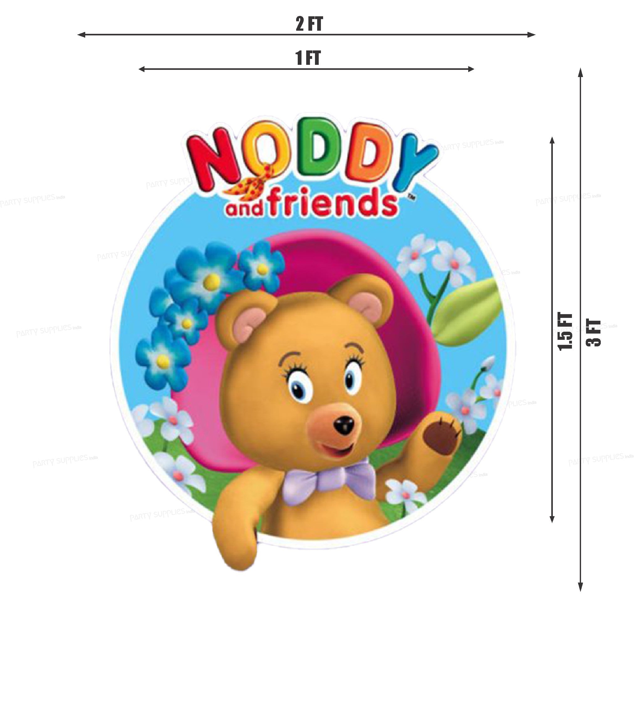 Noddy Theme Cutout NDY-12