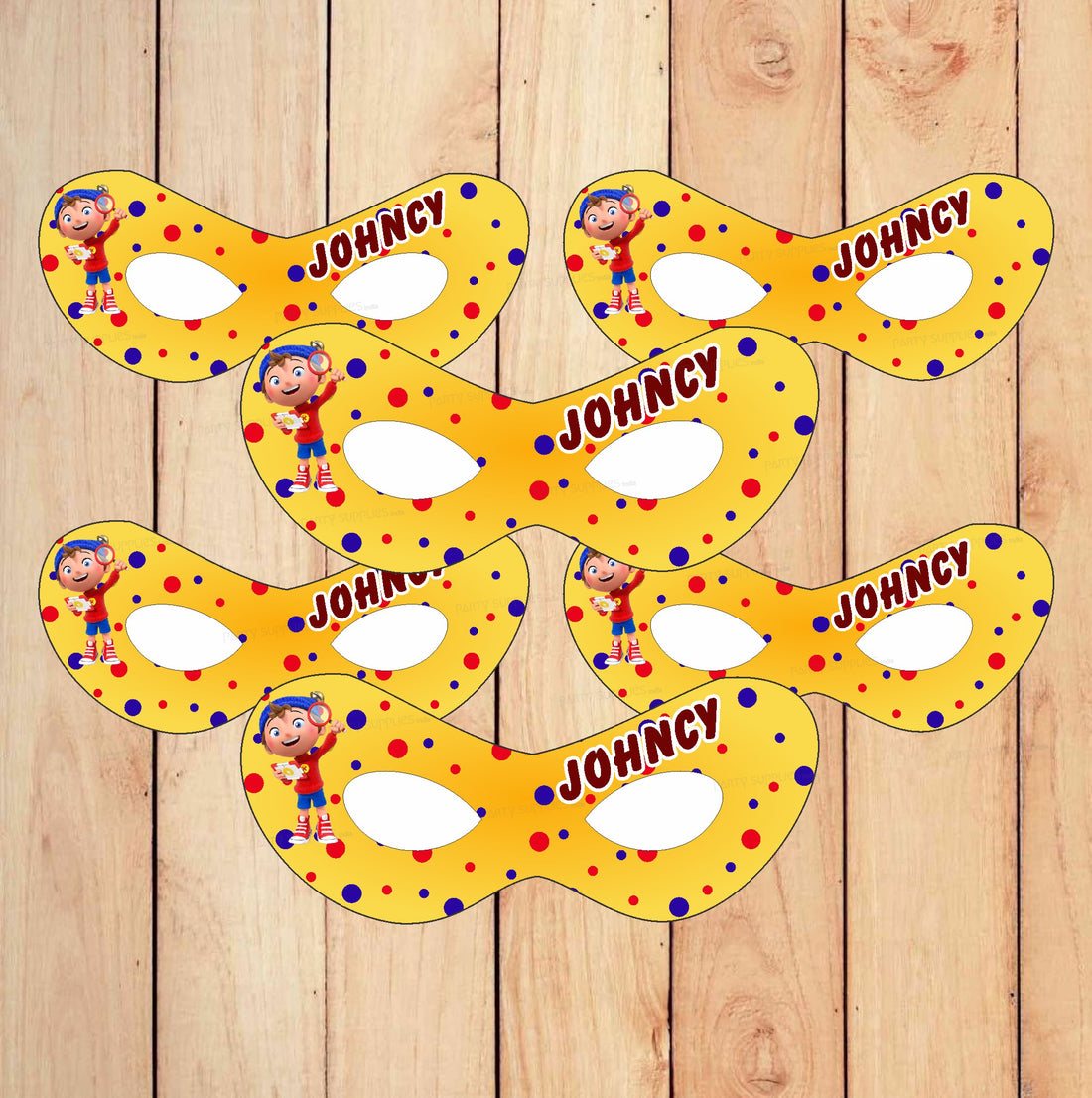 Noddy Theme Eye Mask