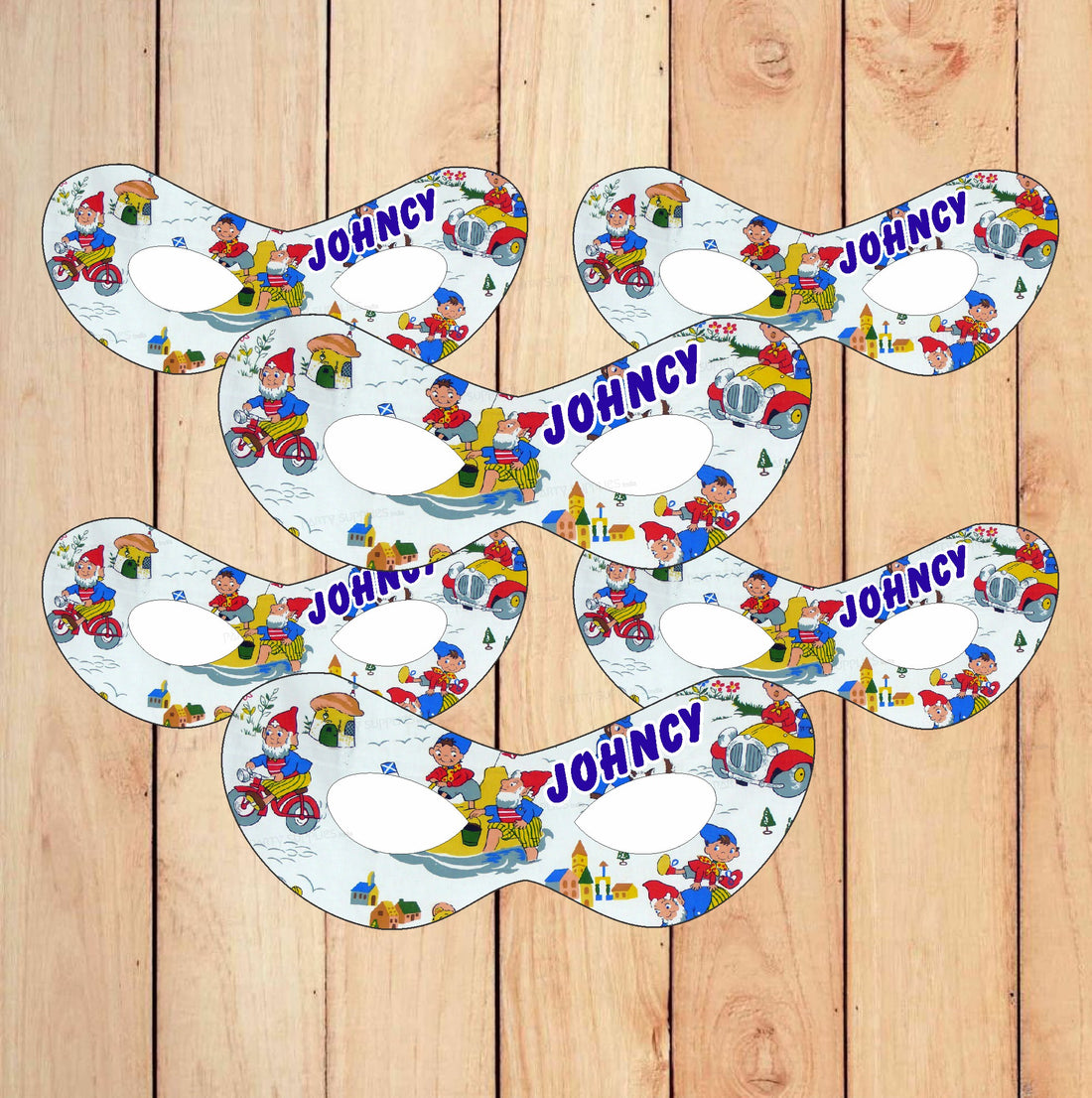 Noddy Theme Customized Eye Mask