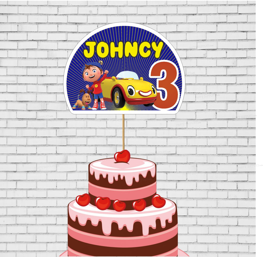 Noddy Theme Customized Cake Topper