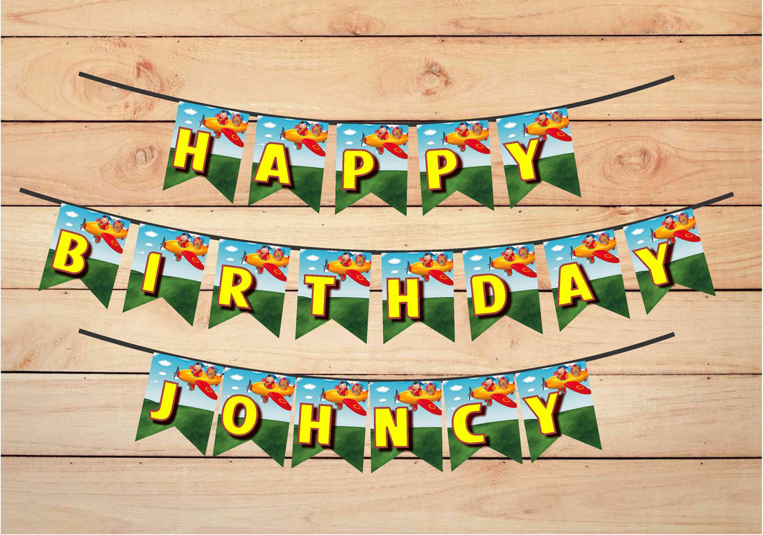 Noddy Theme Personalized Hanging