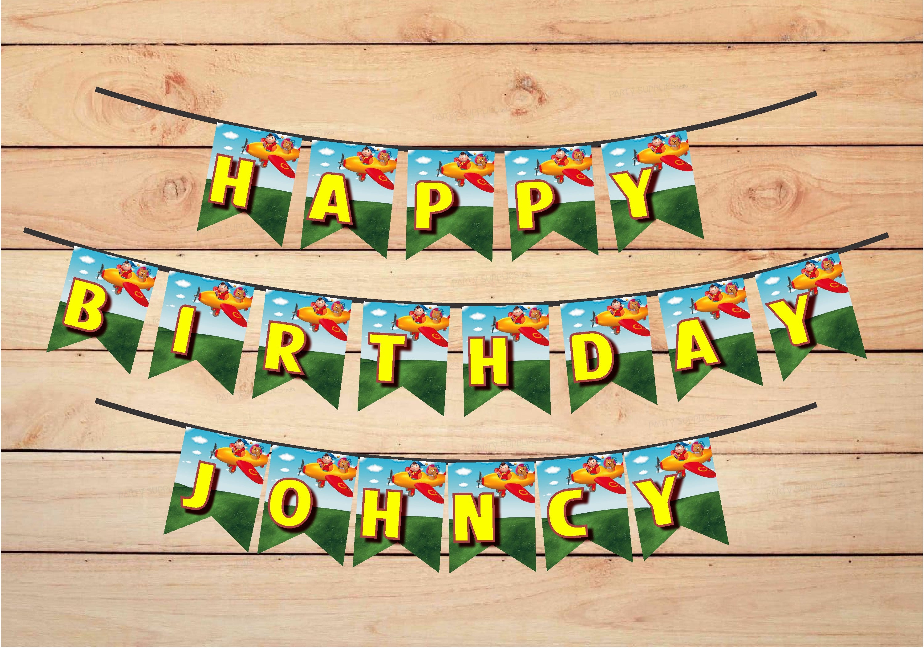 Noddy Theme Personalized Hanging