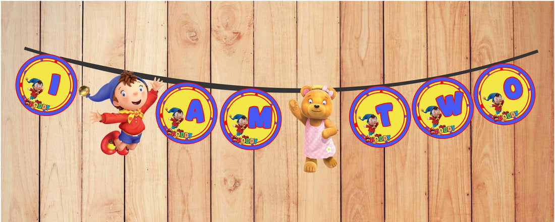 Noddy Theme Age Hanging