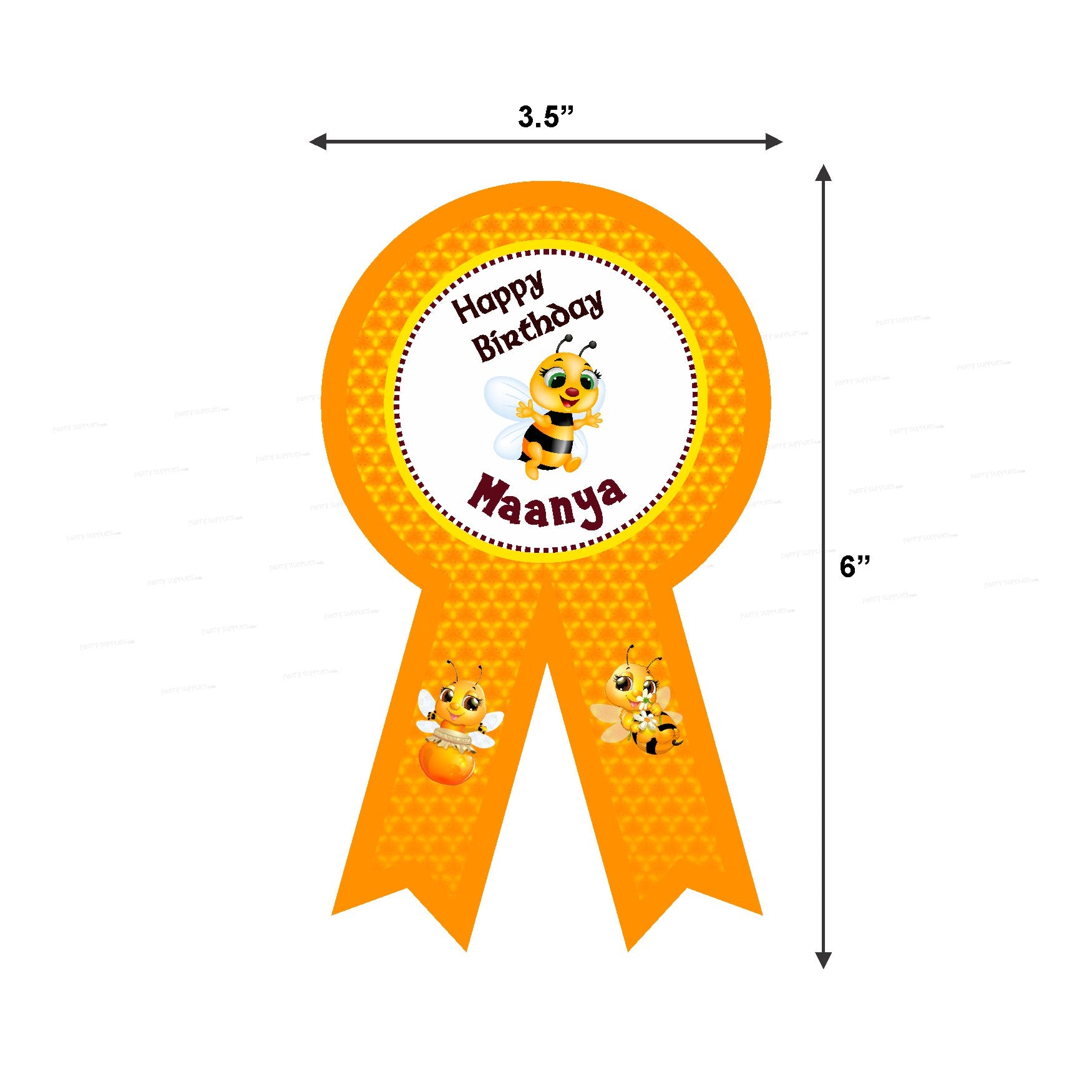 Bumble Bee Theme Badges