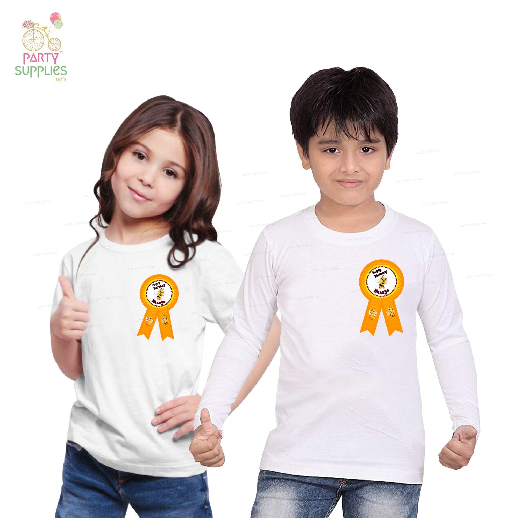 Bumble Bee Theme Badges