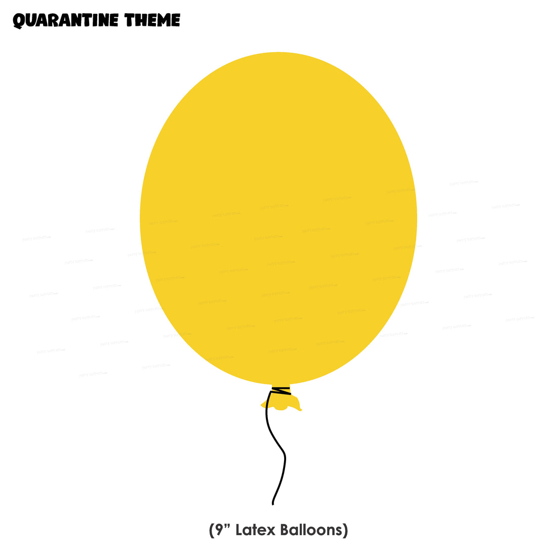 Quarantine Theme Colour 60 Pcs Balloons