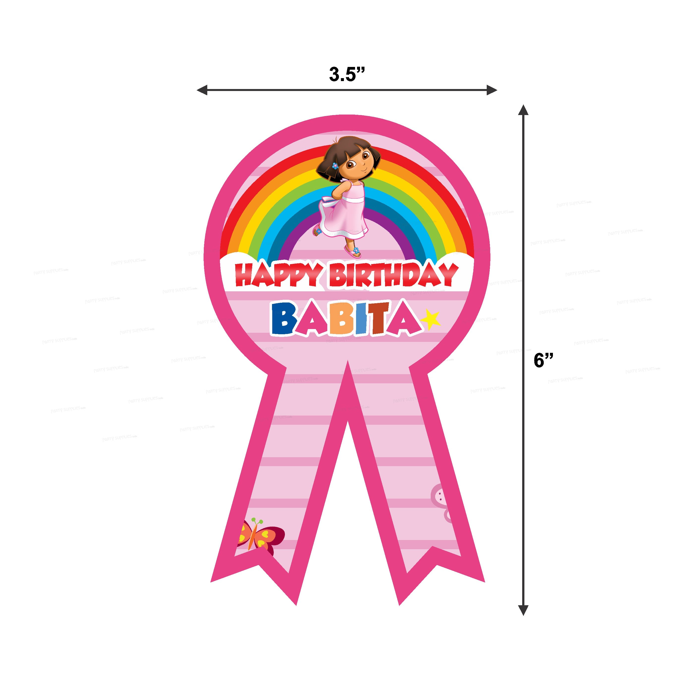 Dora the Explorer Theme Badges