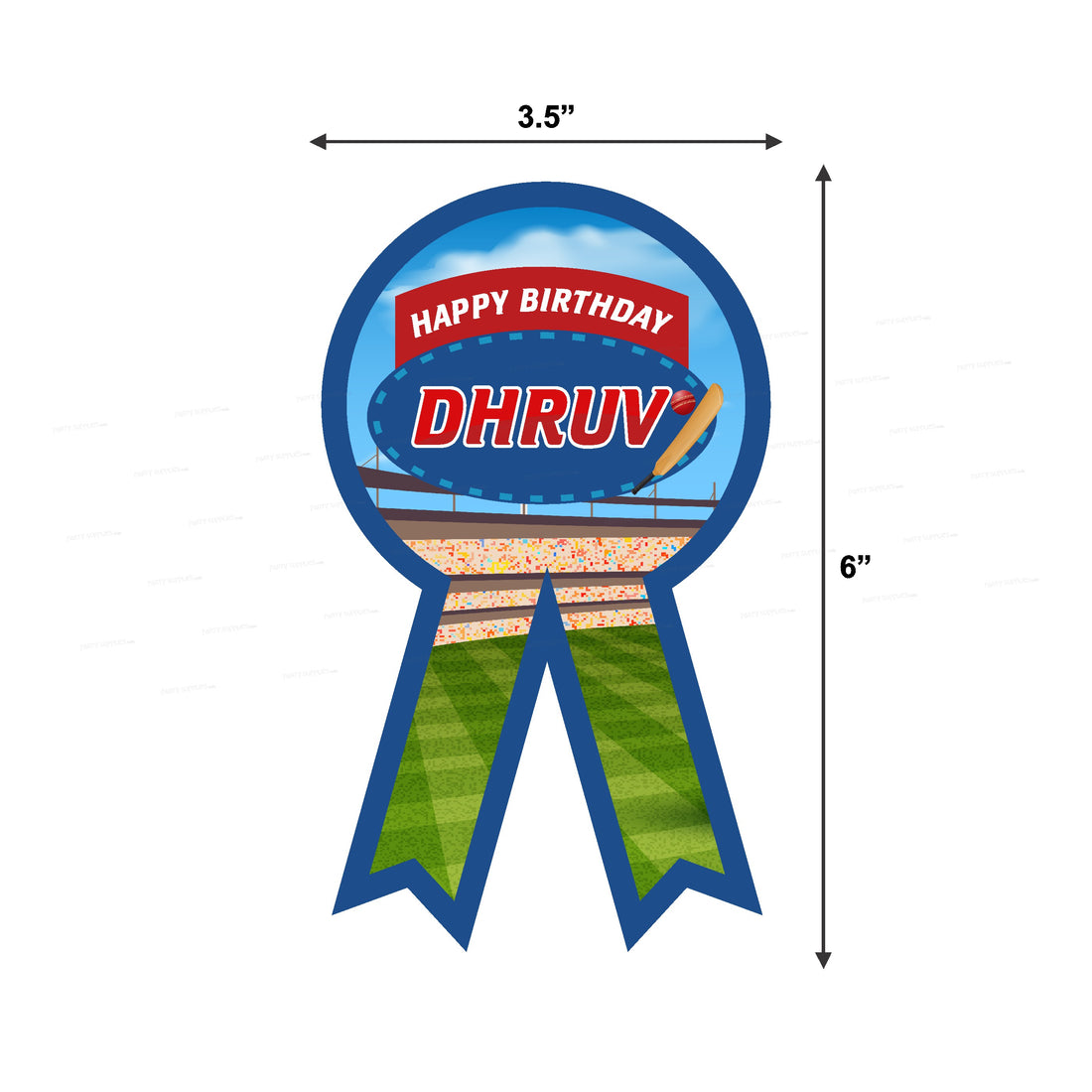 Cricket Theme Badges