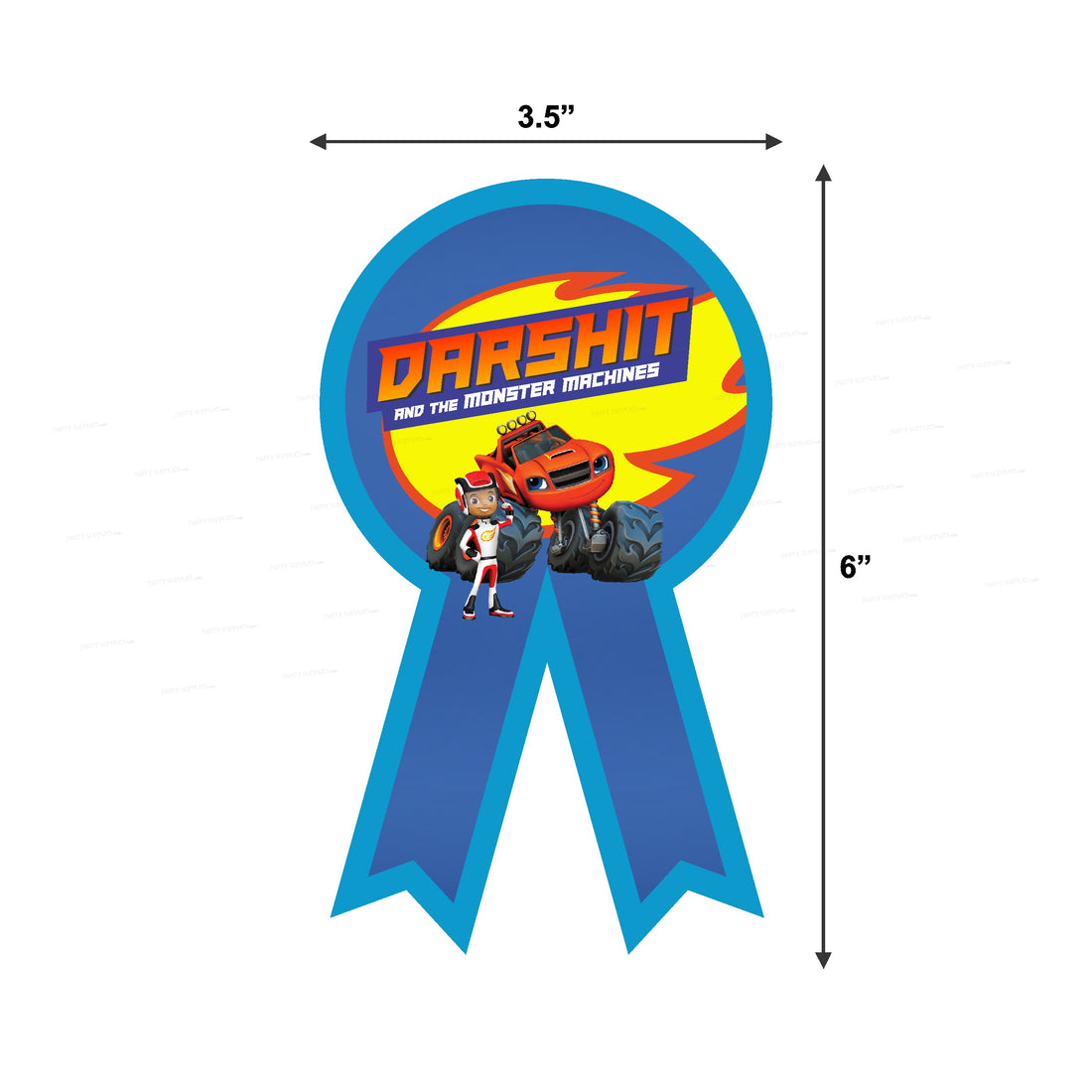 Blaze and the Monster Machines Theme Badges