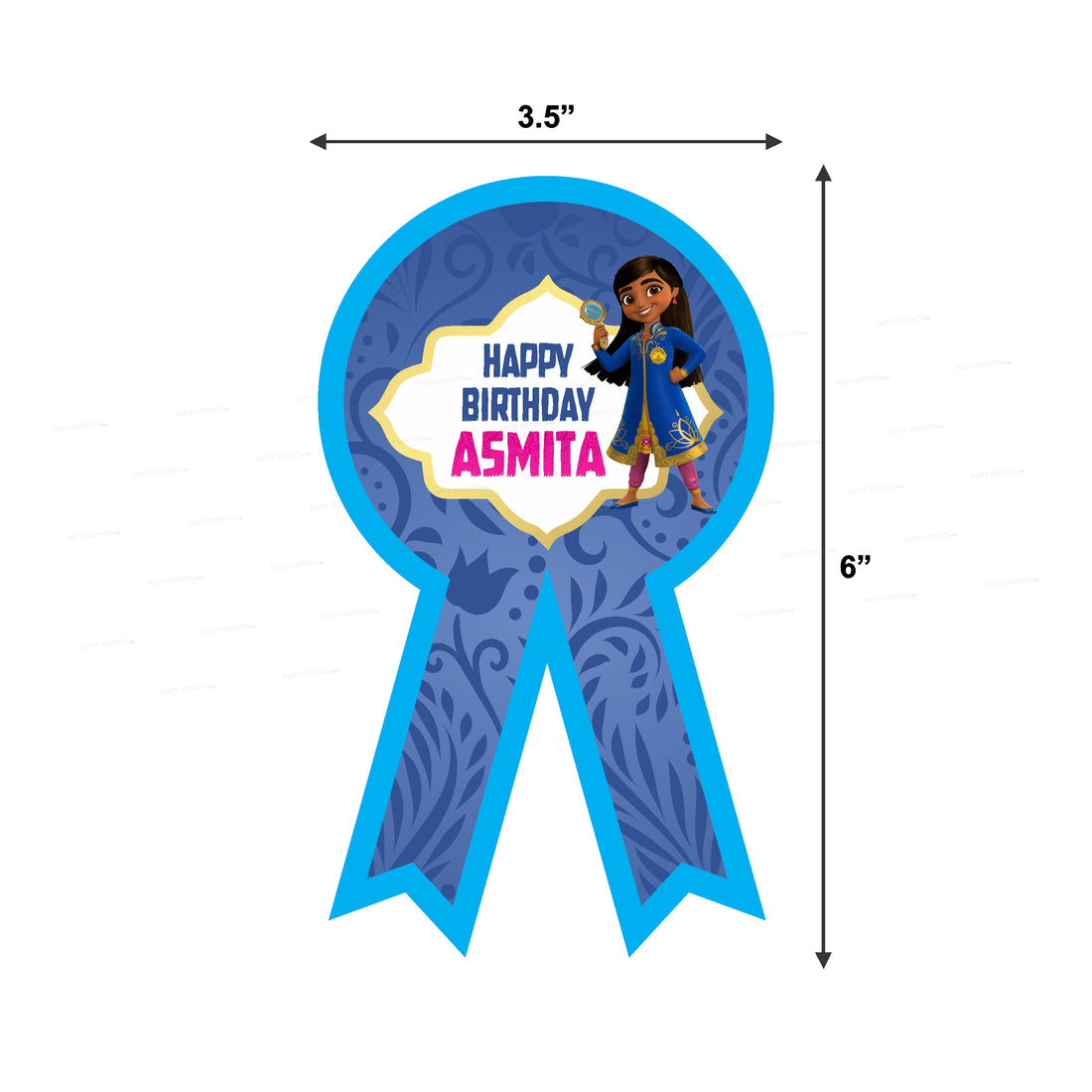 PSI Mira the Royal Detective Theme Badges