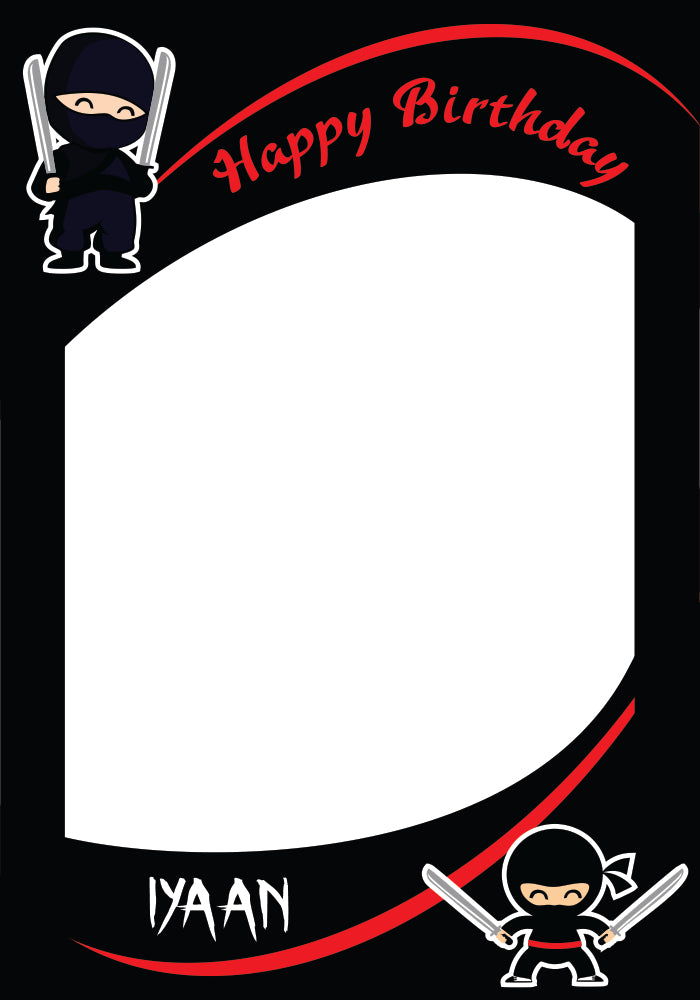 Ninja Theme Customized PhotoBooth