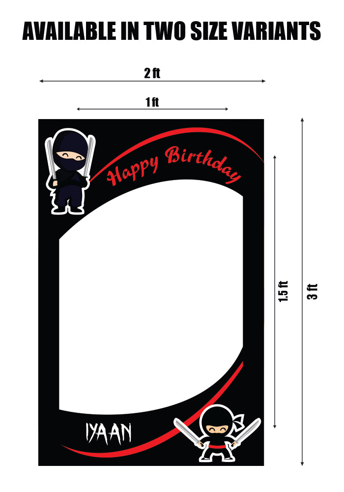 Ninja Theme Customized PhotoBooth