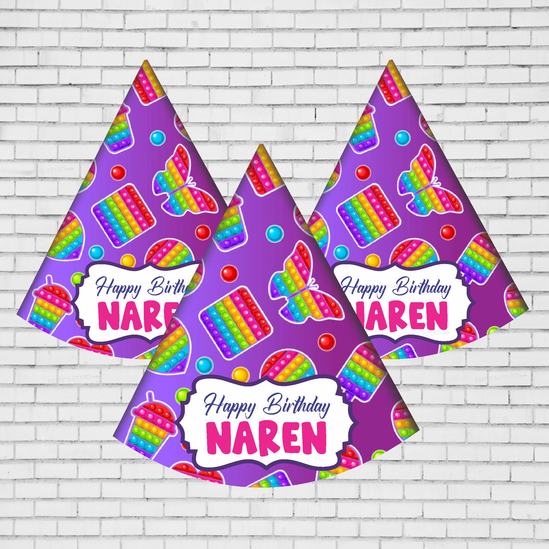 Pop It Theme Customized Hat