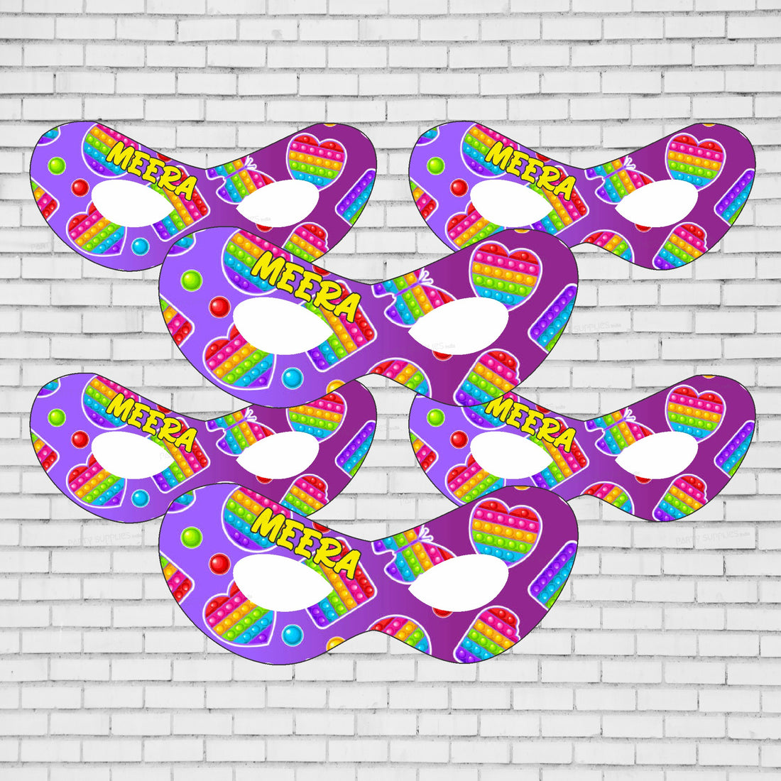 Pop It Theme Personalized Eye Mask