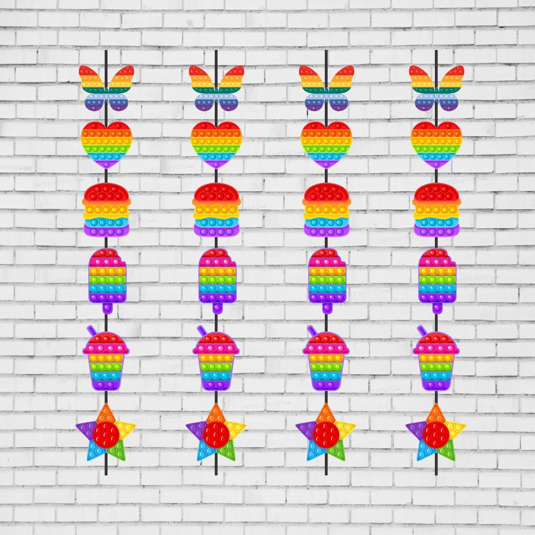 Pop It Theme Customized Dangler