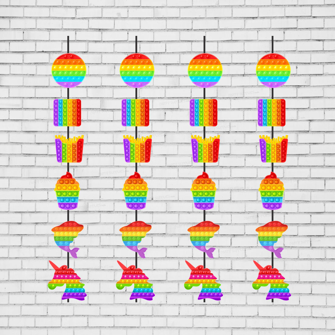 Pop It Theme Dangler