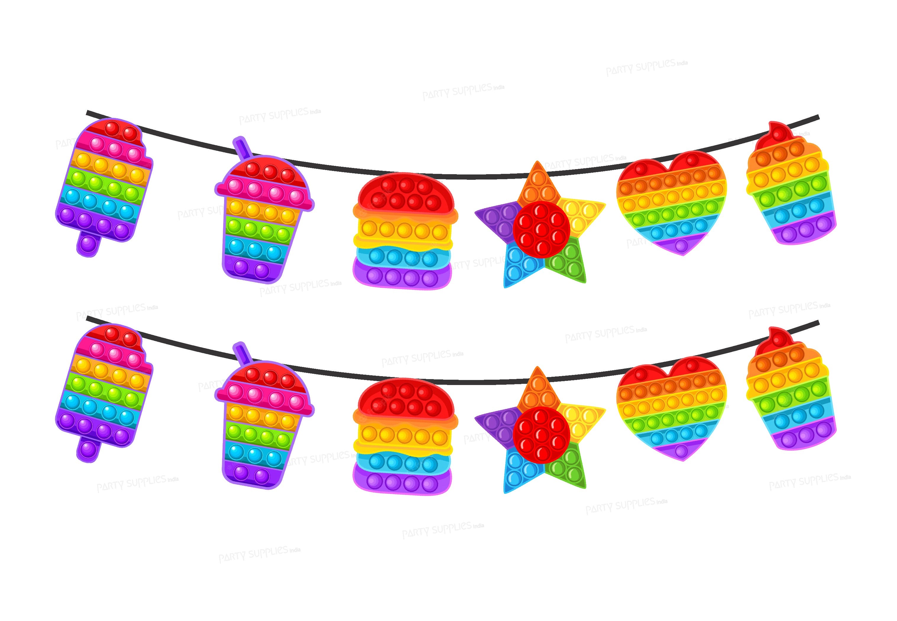 Pop It Theme Hanging