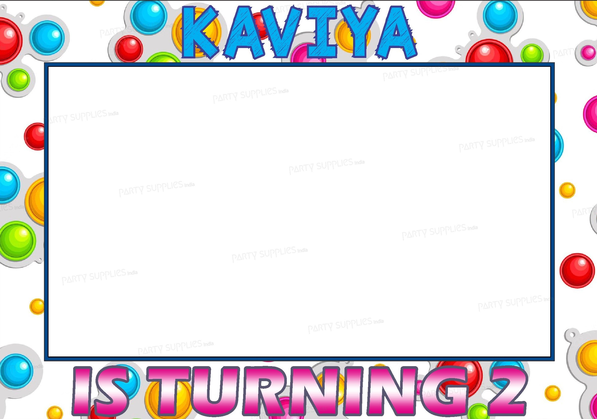 Pop It Theme PhotoBooth