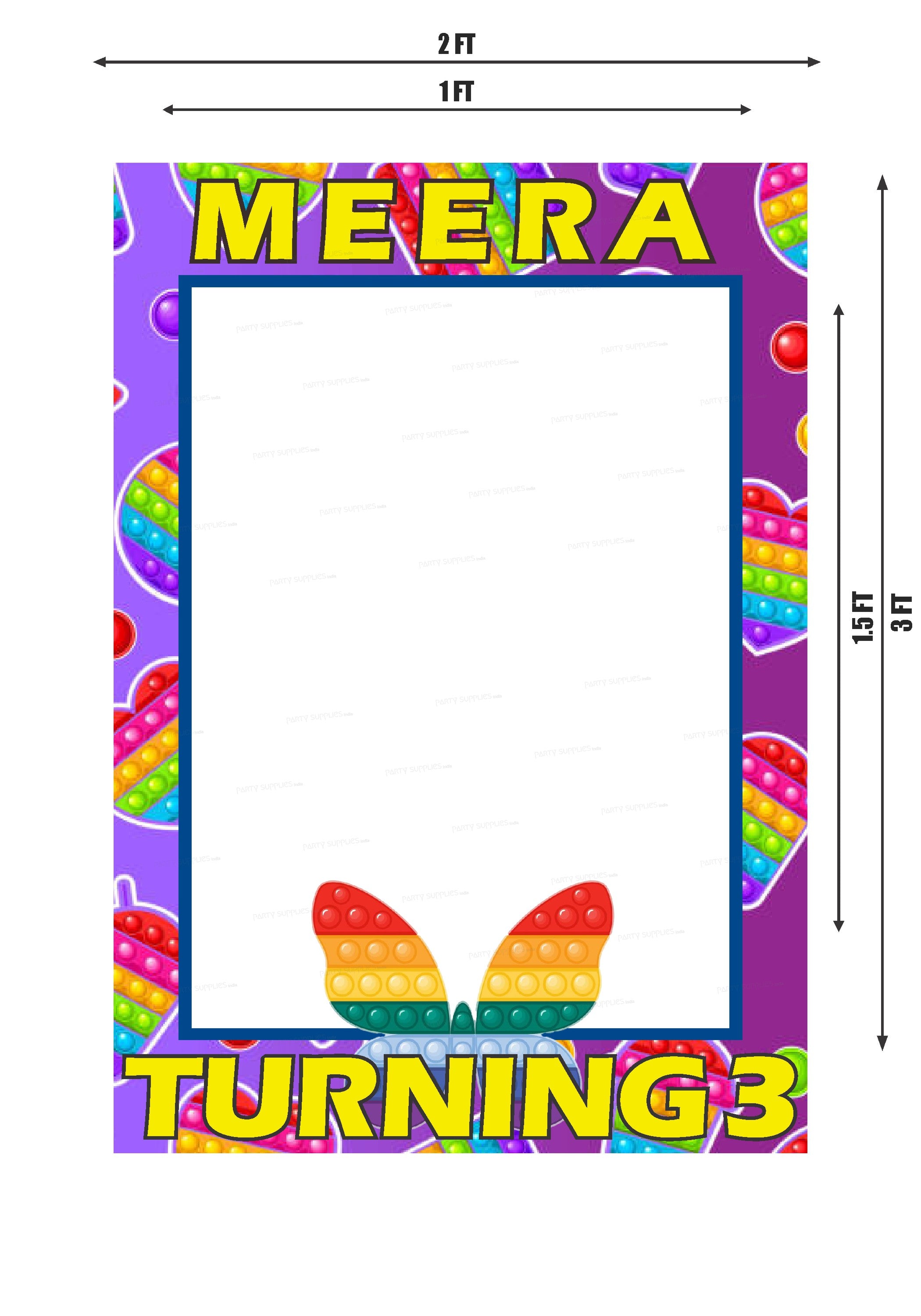 Pop It Theme Customized PhotoBooth - image 3 of 3 | Party Supplies India