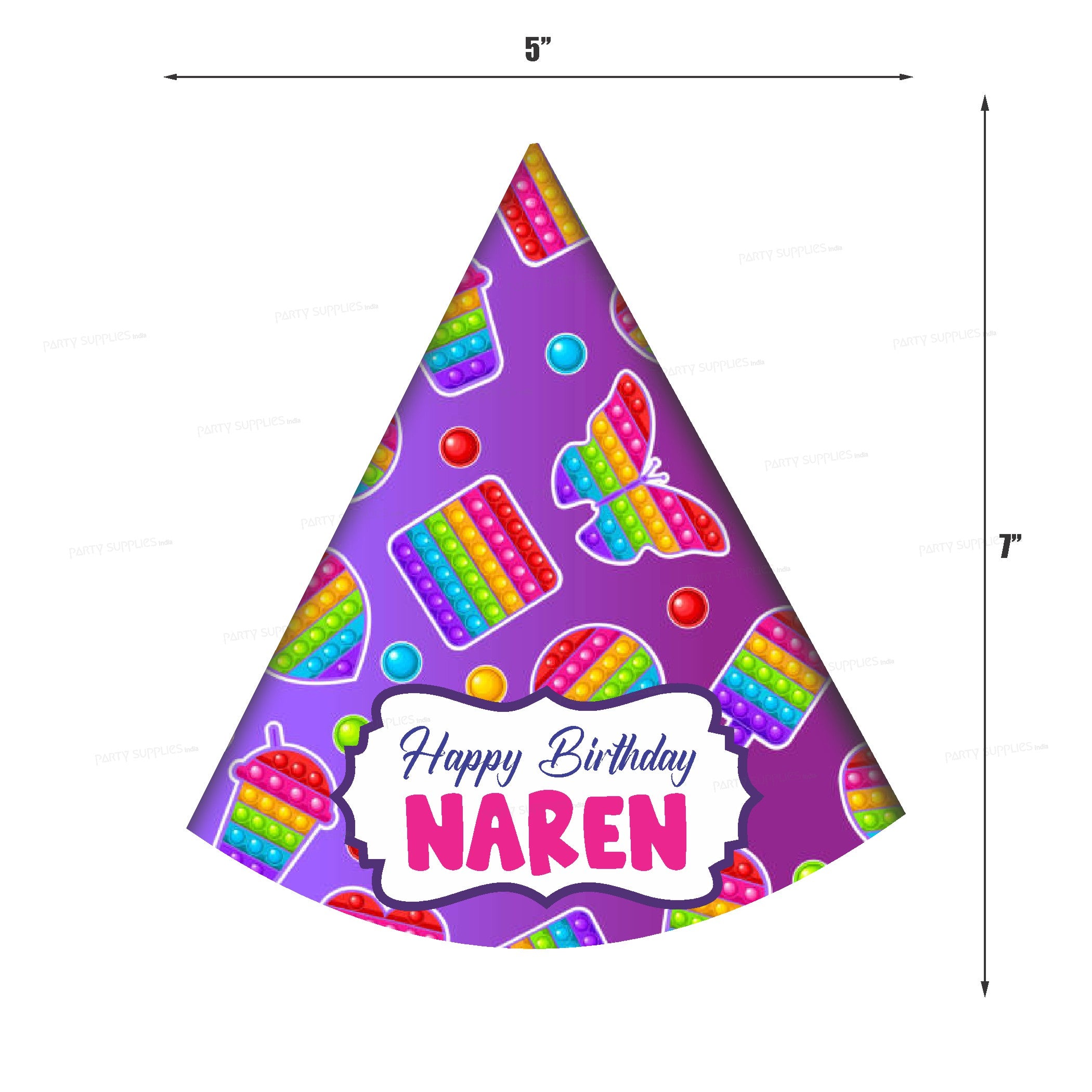 Pop It Theme Customized Hat