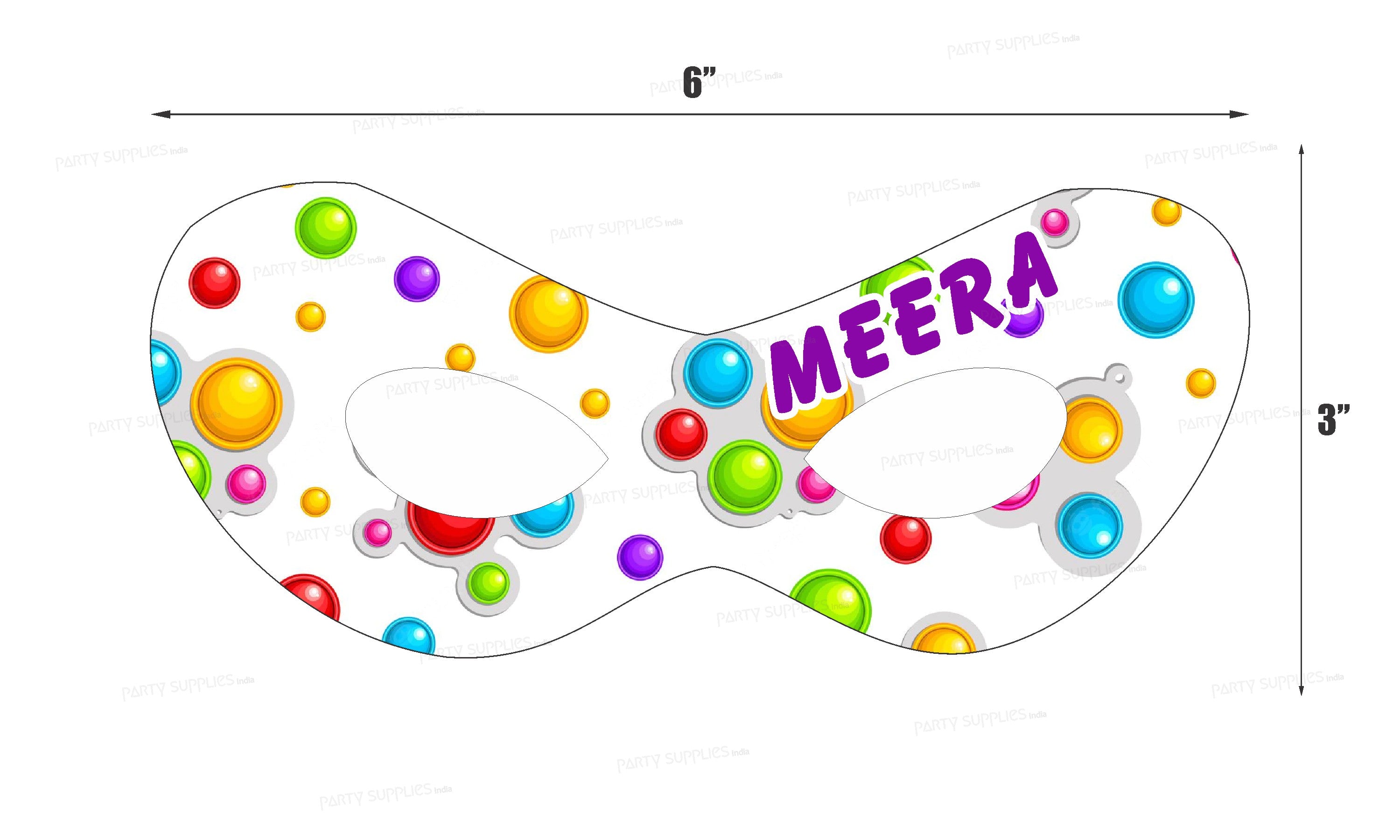 Pop It Theme Eye Mask