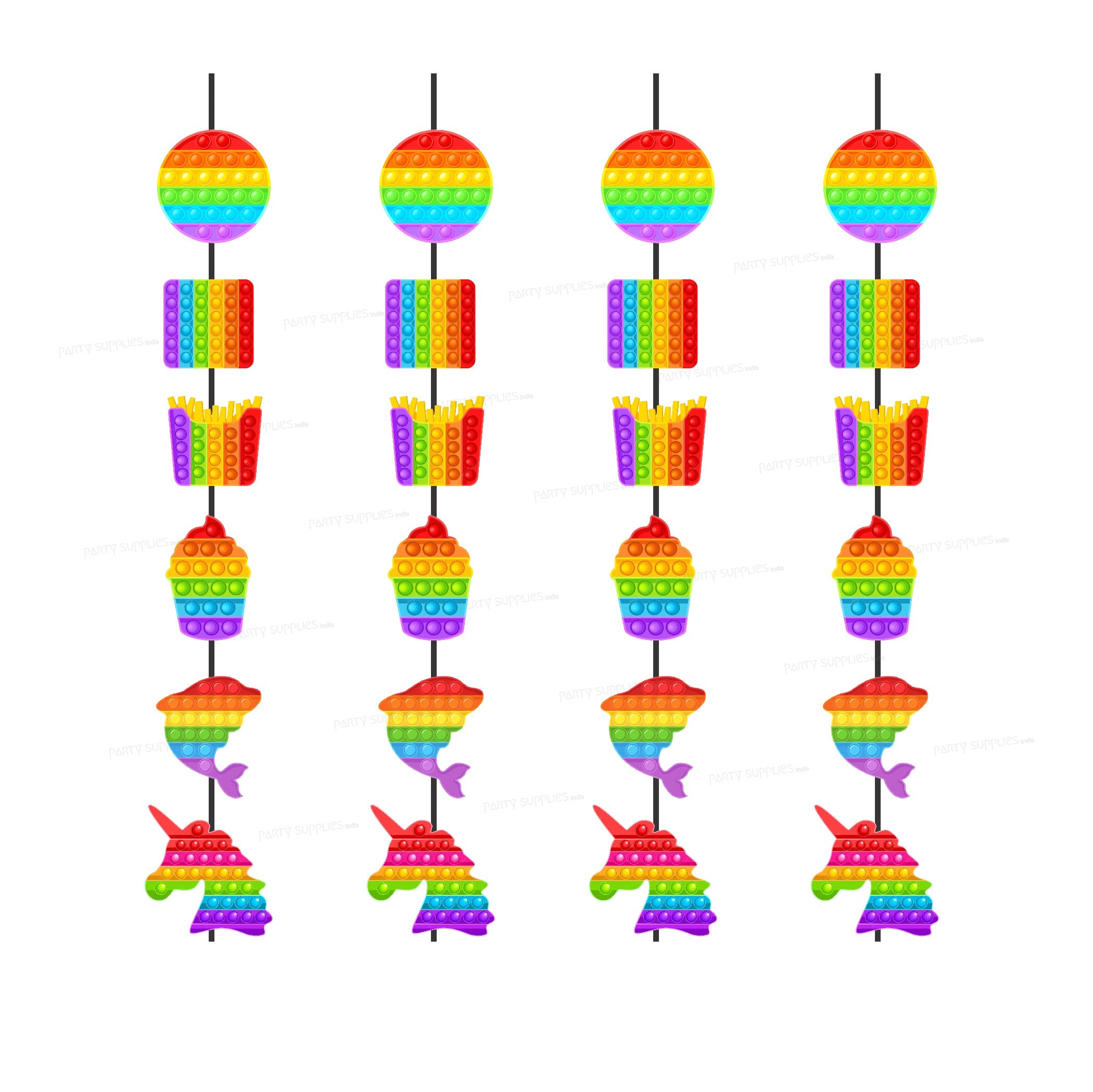 Pop It Theme Dangler