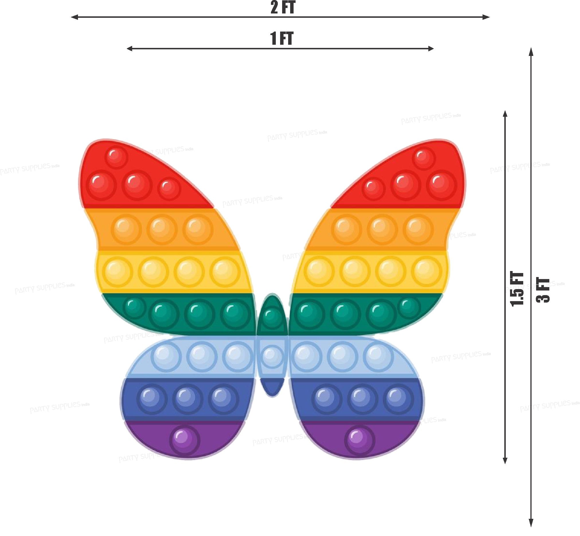 Pop It Theme Cutout POP-12