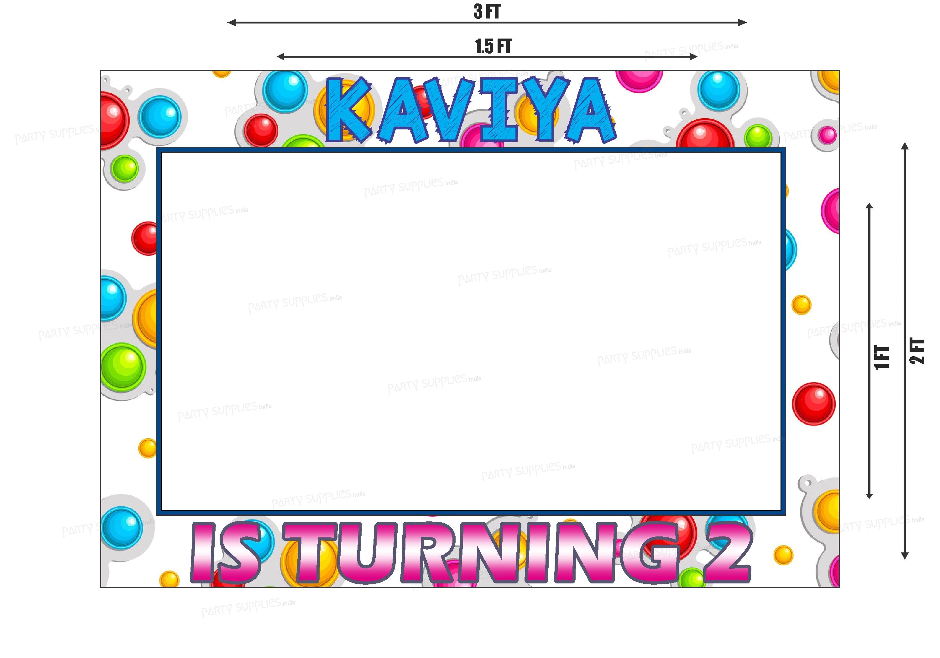 Pop It Theme PhotoBooth