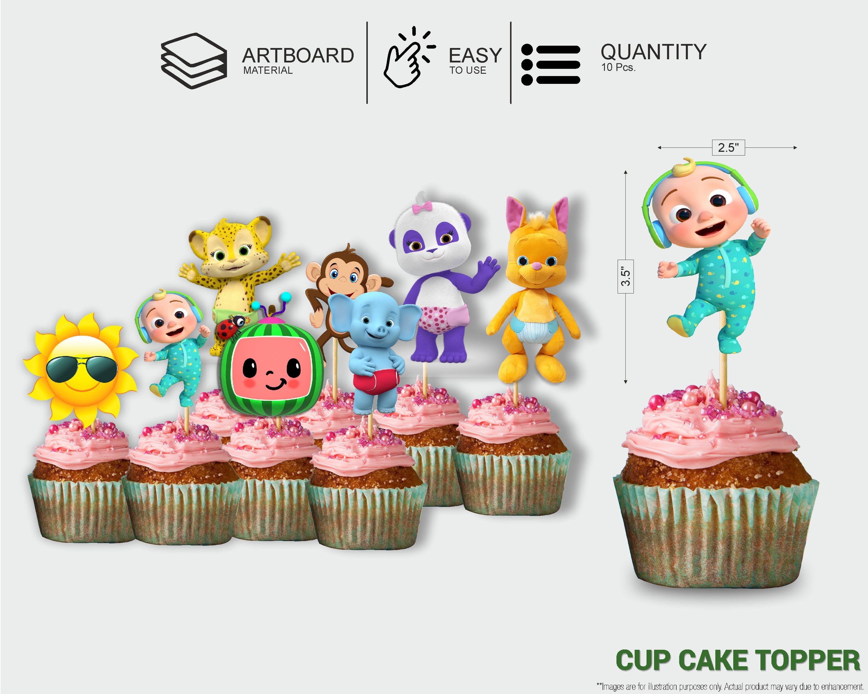 Coco Melon Girl Theme Premium Kit