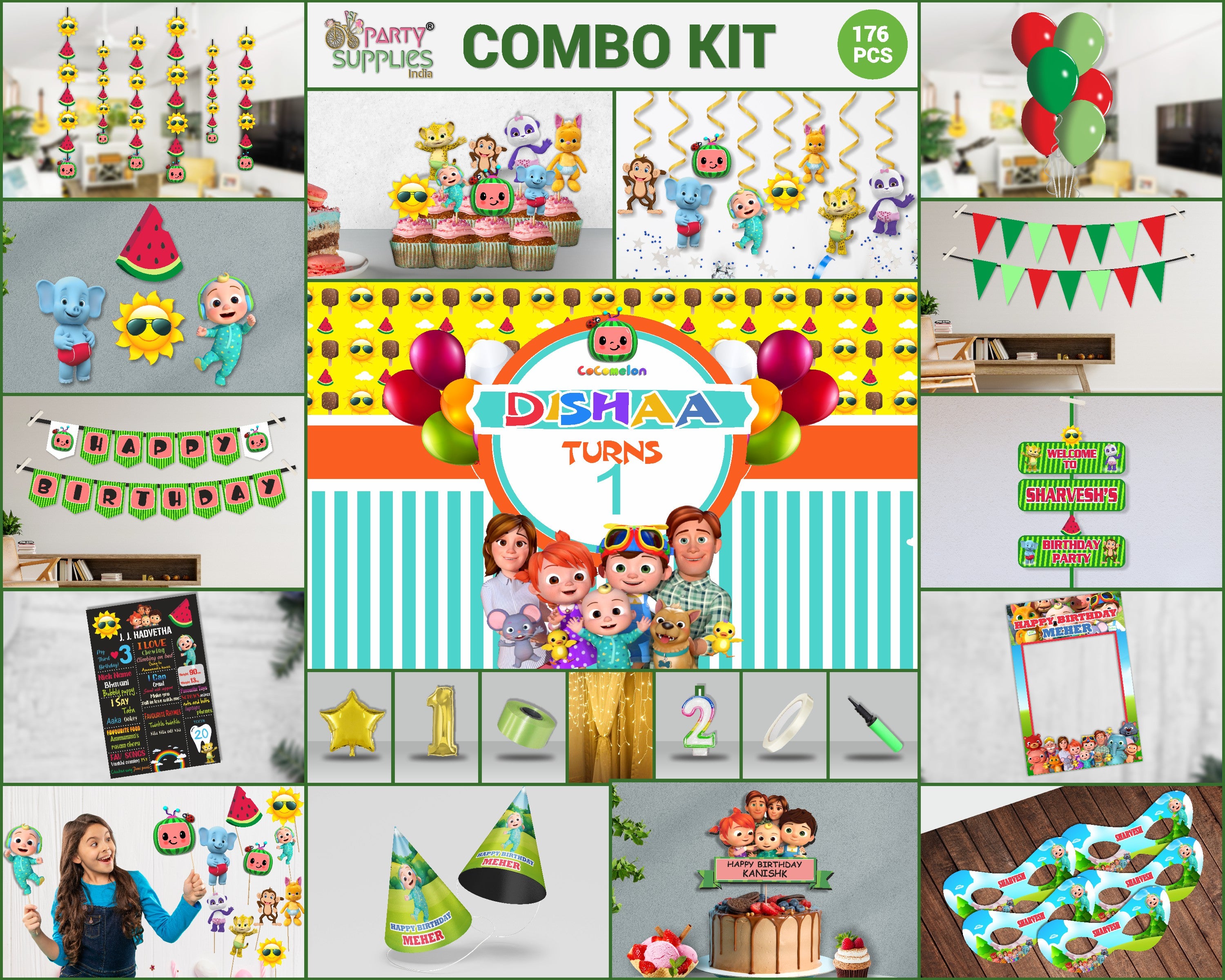 Coco Melon Boy Theme Premium Kit