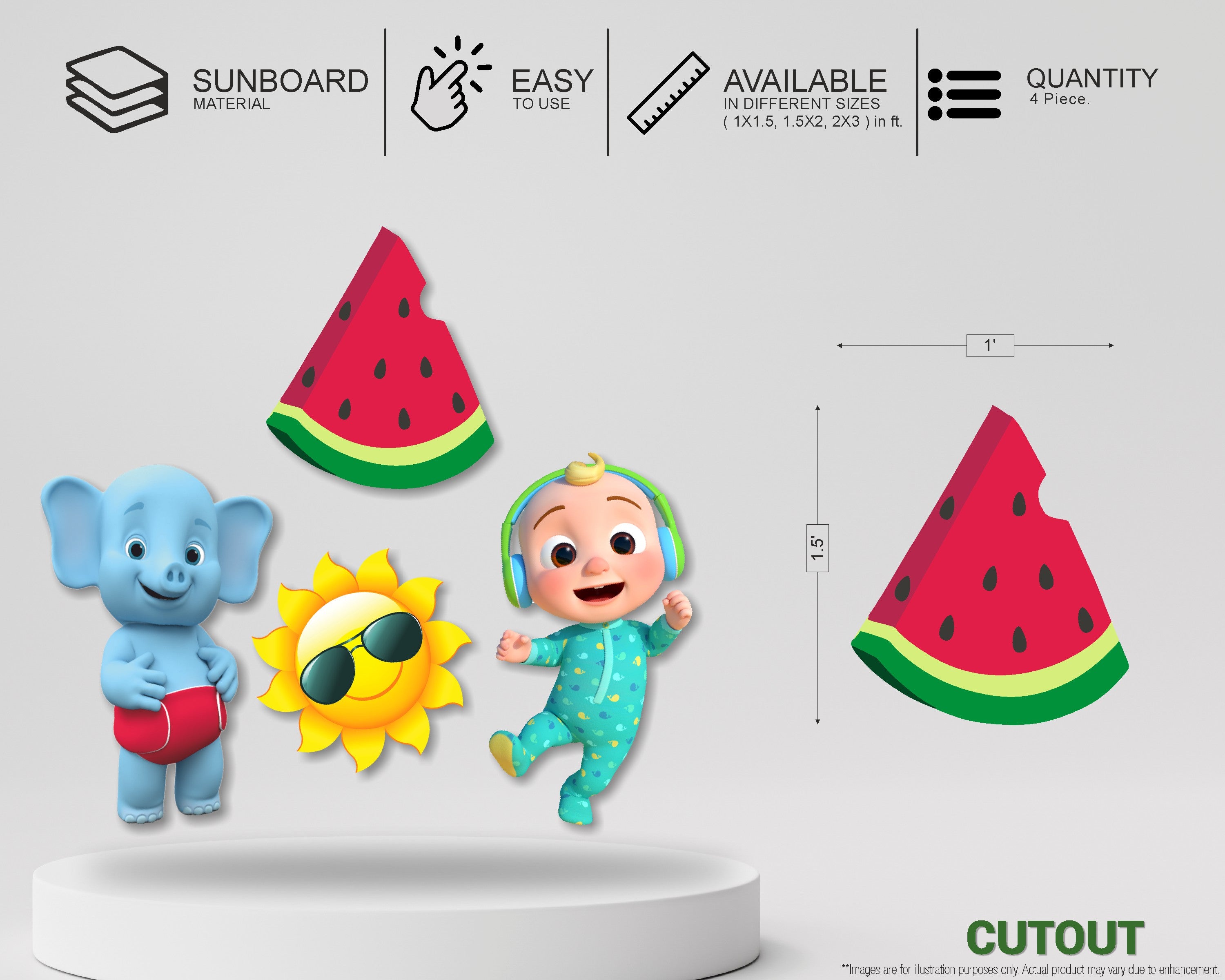 Coco Melon Girl Theme Premium Kit