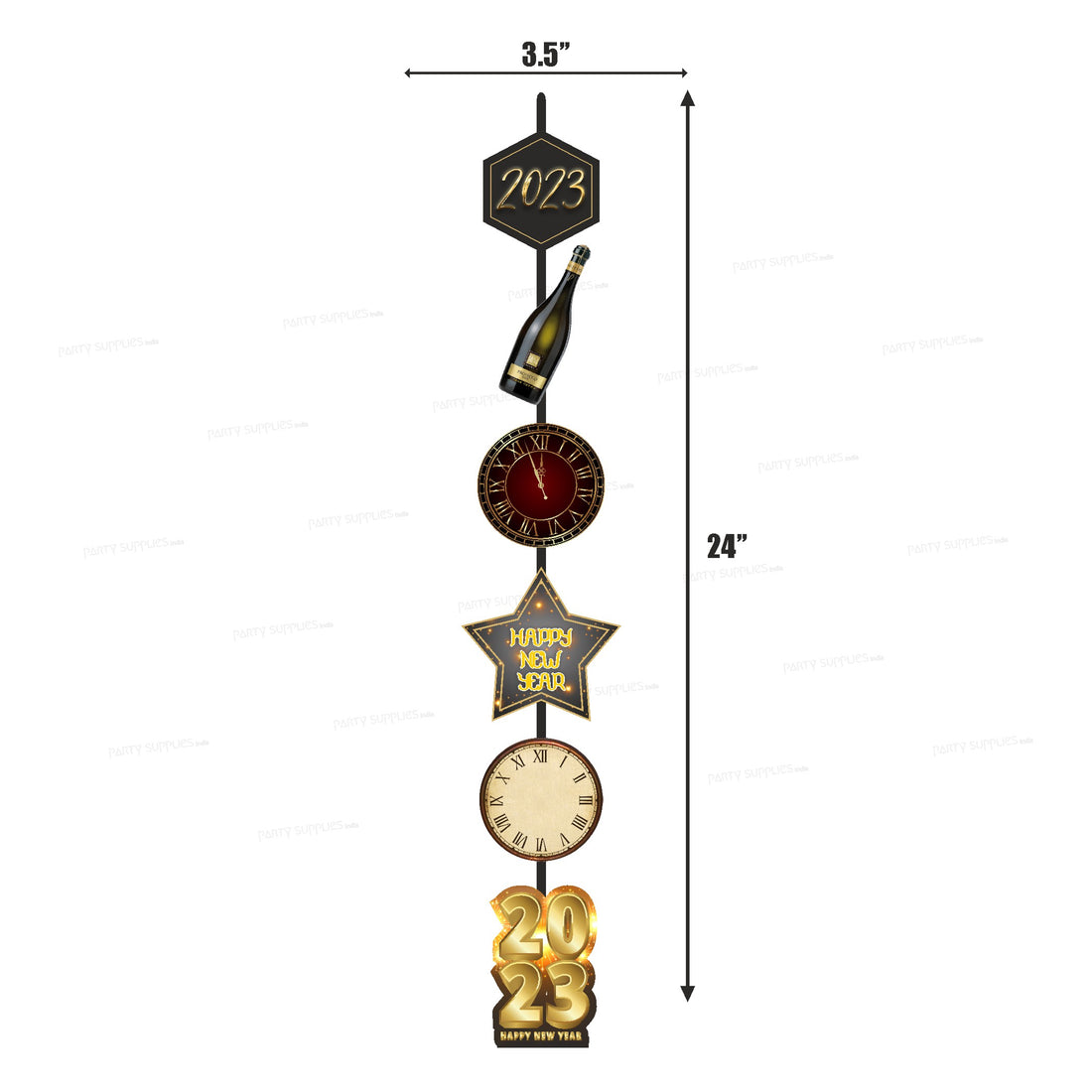 PSI New Year Theme Dangler